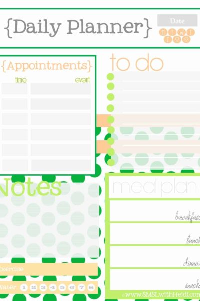 Daily and Weekly Planners