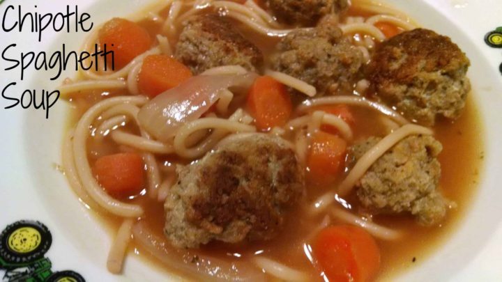 Chipotle Spaghetti Soup Recipe