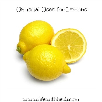 Unusual Uses for Lemons