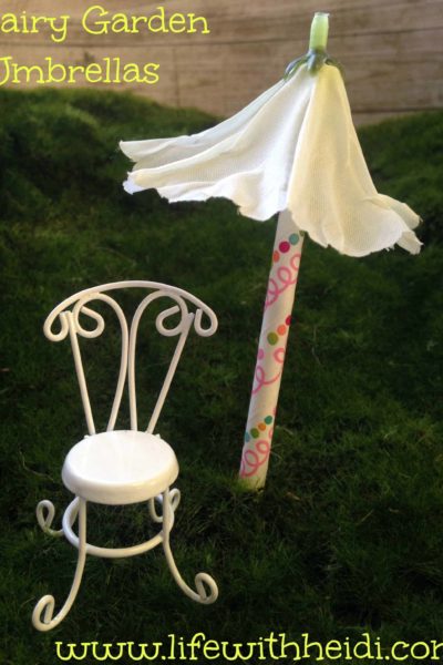 Fairy Garden Umbrellas