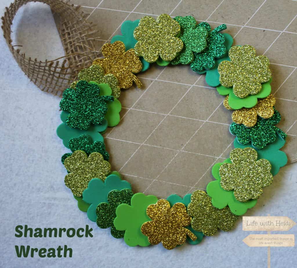 Shamrock Wreath