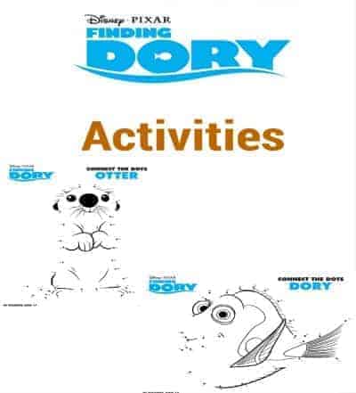Finding Dory Activities