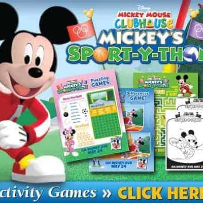 Mickey Mouse Activities