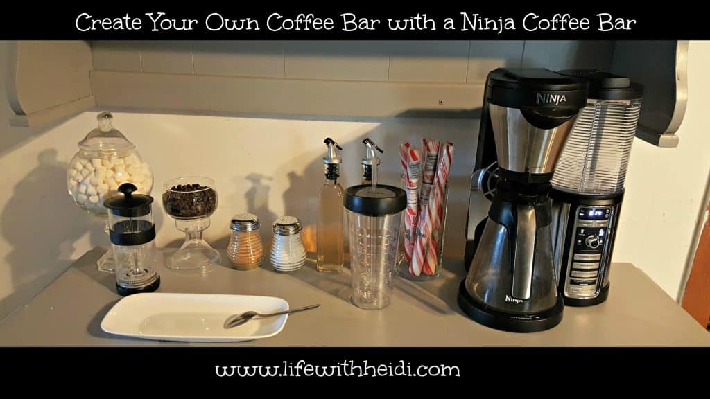 create your own coffee bar with Ninja