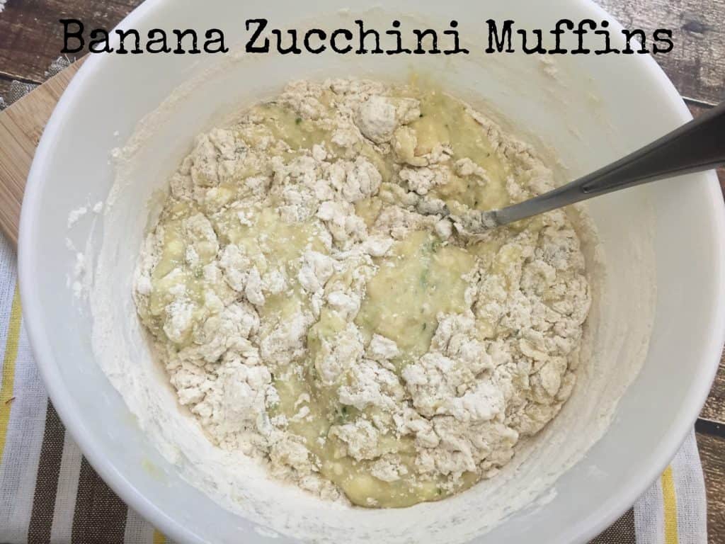Banana Zucchini Muffins